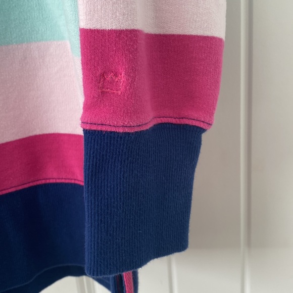 Cabana by Crown & Ivy Lightweight Sweatshirt Dolman Tunic Side Slit Sz L - Picture 4 of 7